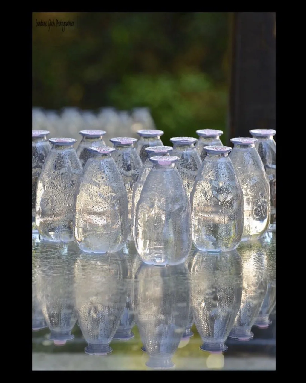 Photographie de bouteilles en reportage