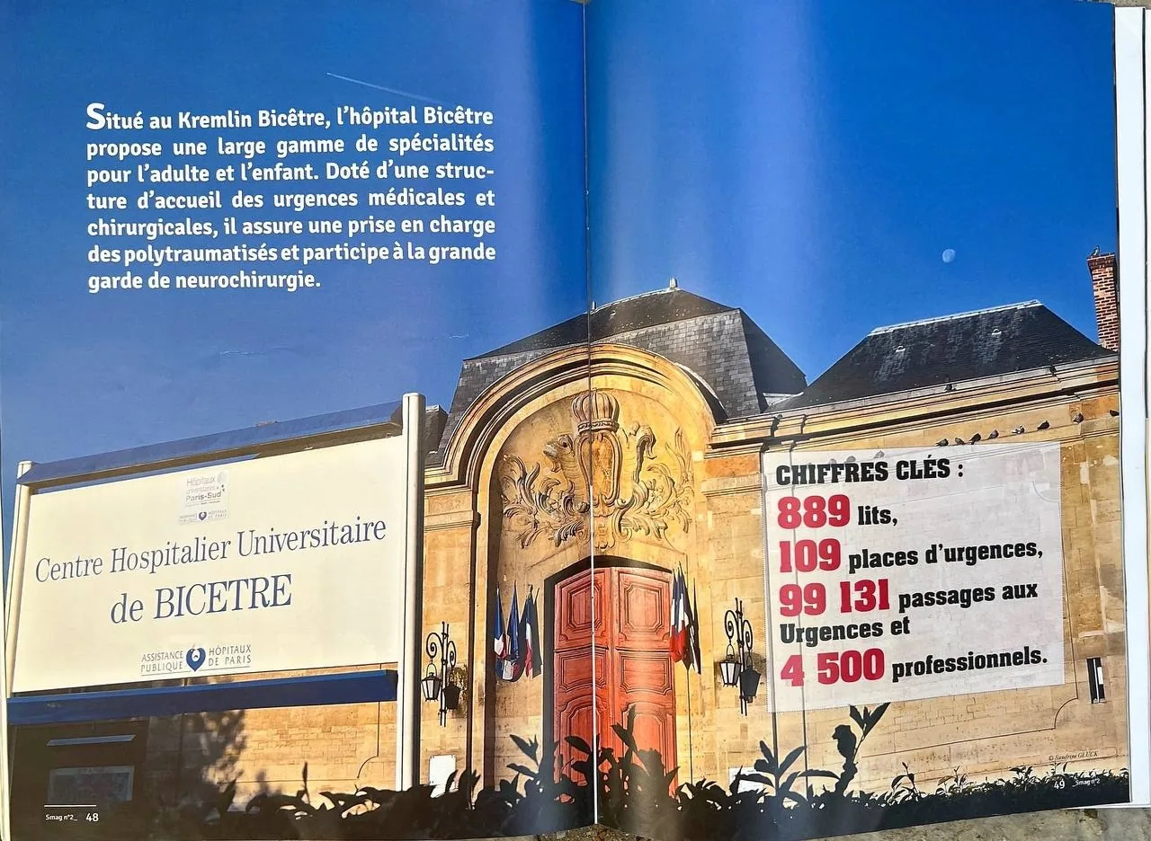 Reportage photographique au centre hospitalier Bicêtre
