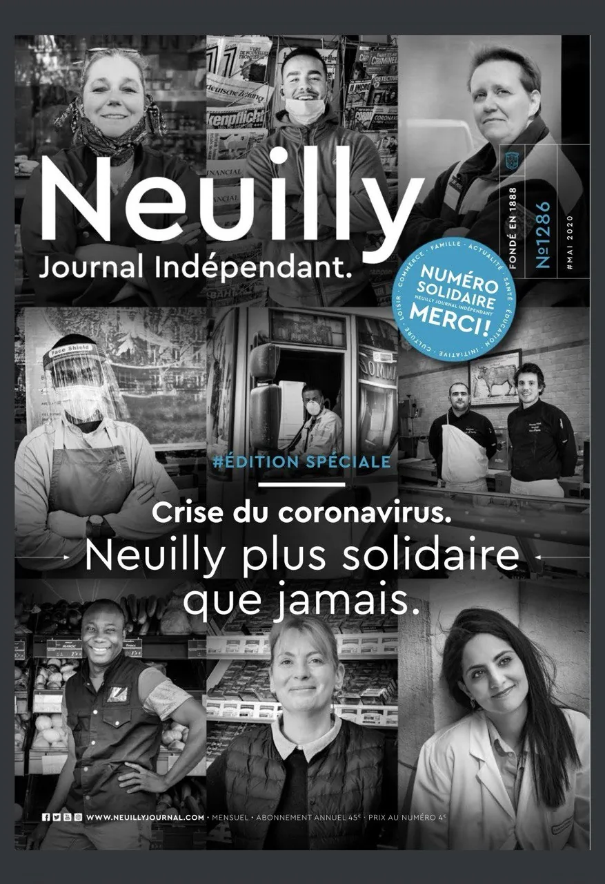 Parution dans le journal indépendant de Neuilly